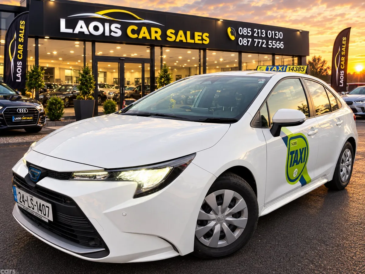 Toyota Corolla Saloon, Petrol Hybrid, 2024, White