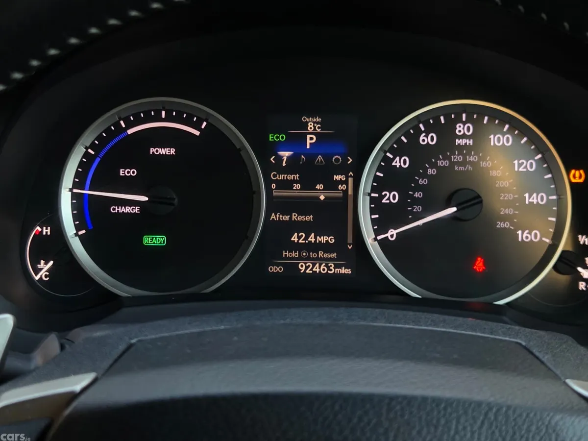 Lexus IS Saloon, Petrol Hybrid, 2015, Black