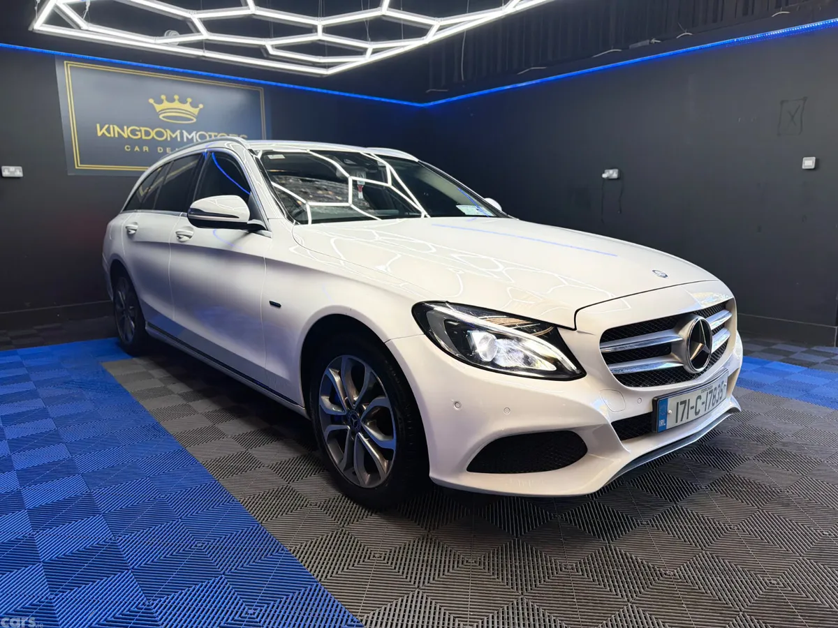 Mercedes-Benz C-Class Estate, Petrol Plug-in Hybrid, 2017, White