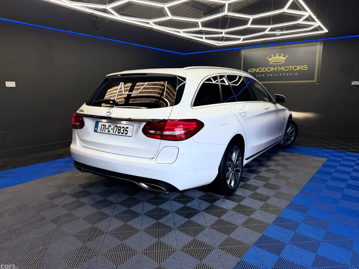 Mercedes-Benz C-Class Estate, Petrol Plug-in Hybrid, 2017, White