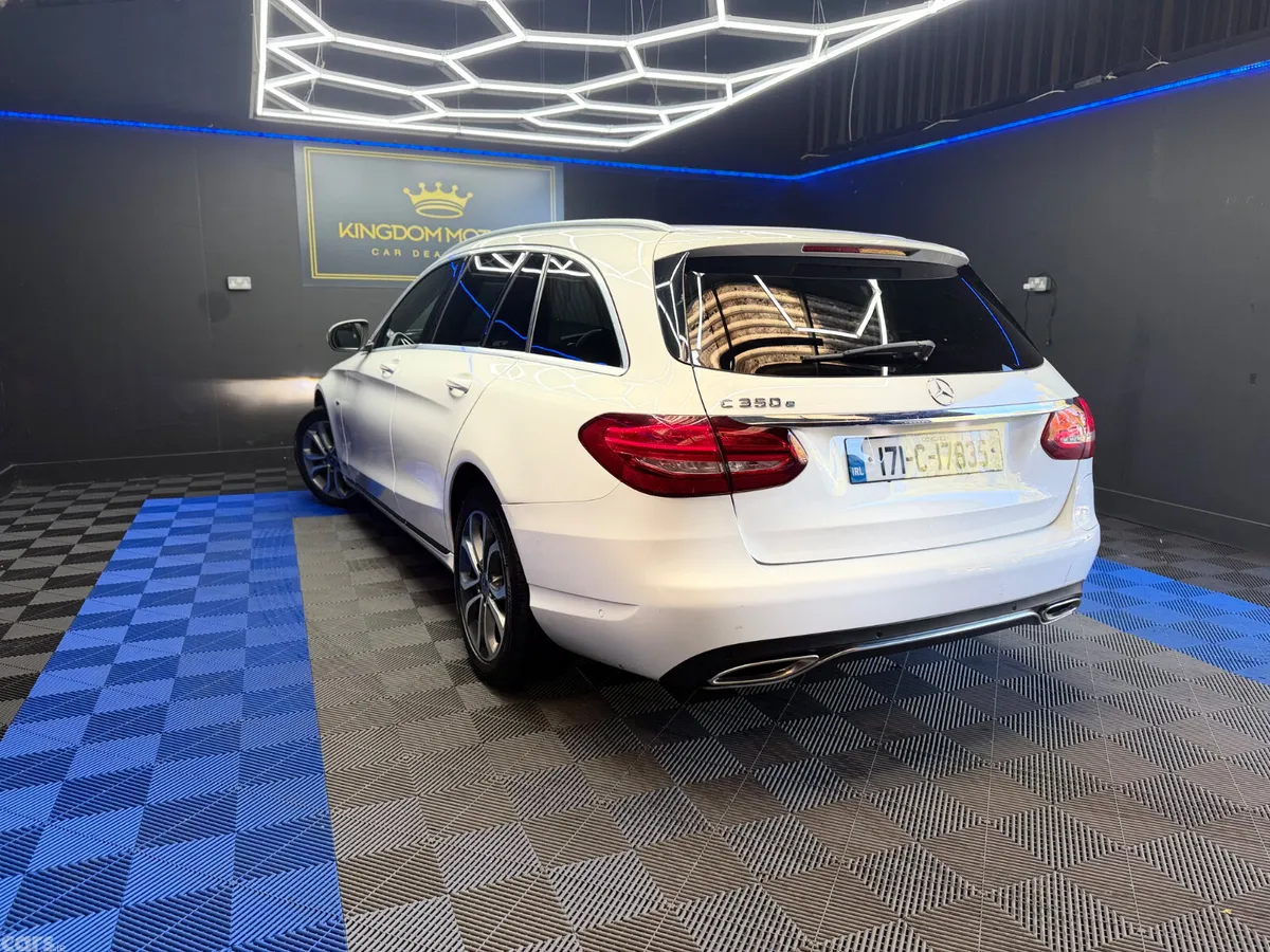 Mercedes-Benz C-Class Estate, Petrol Plug-in Hybrid, 2017, White