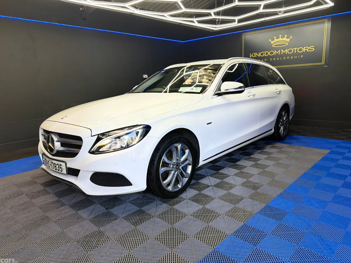 Mercedes-Benz C-Class Estate, Petrol Plug-in Hybrid, 2017, White