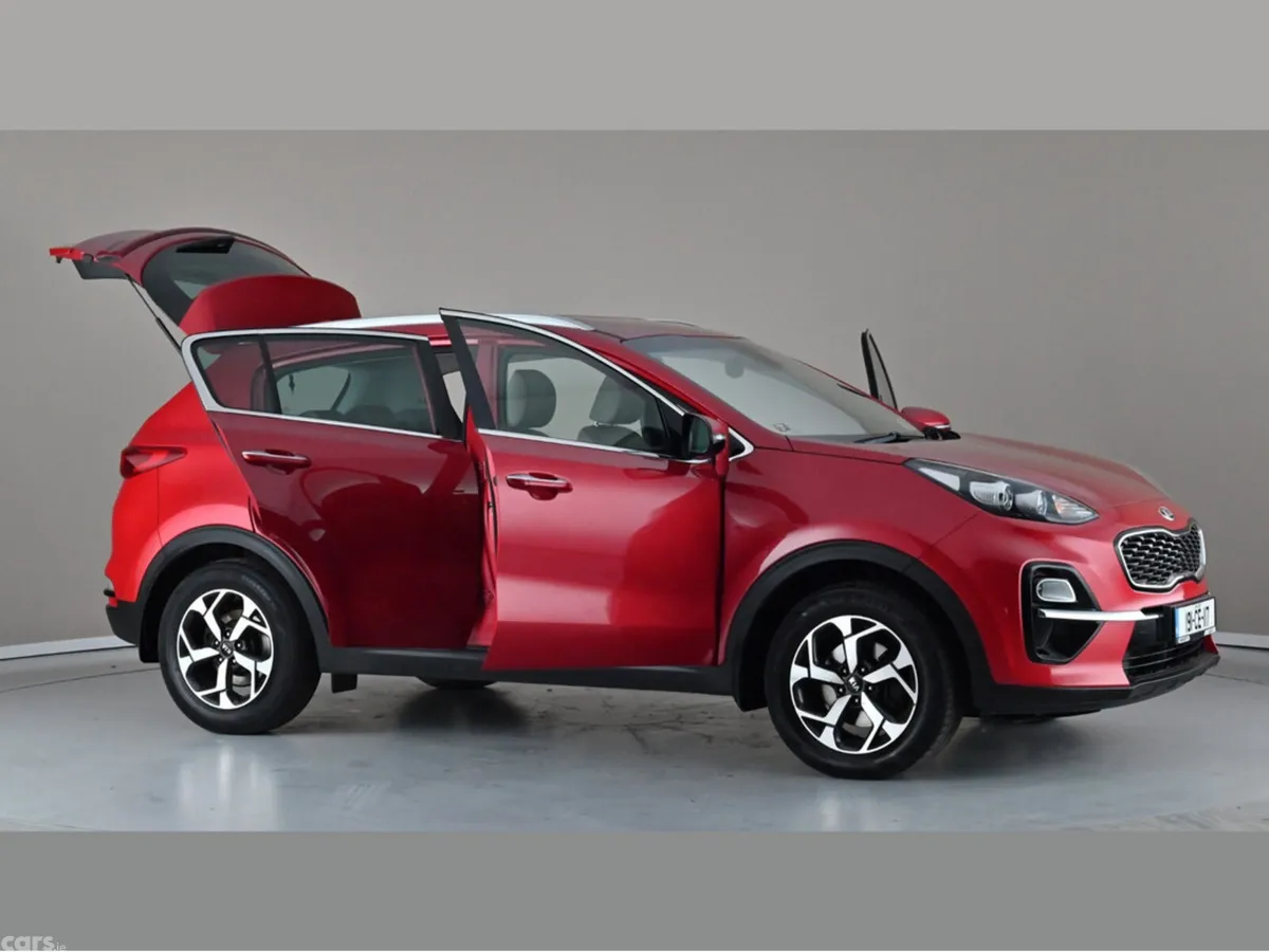 Kia Sportage SUV, Diesel, 2019, Red