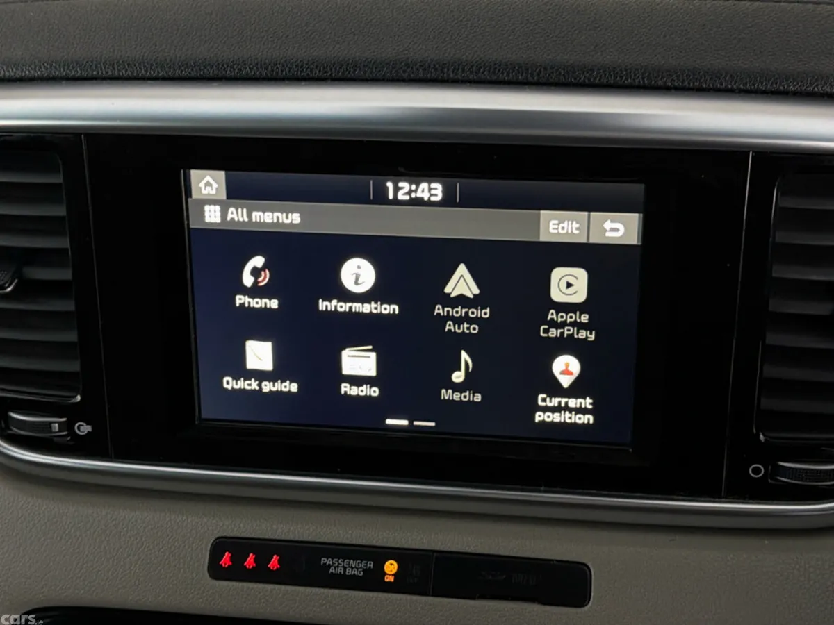 Kia Sportage SUV, Diesel, 2019, Red