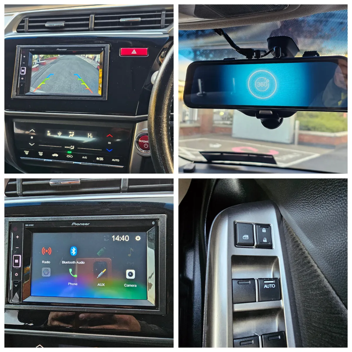 Honda Grace Saloon, Petrol Hybrid, 2015, Silver