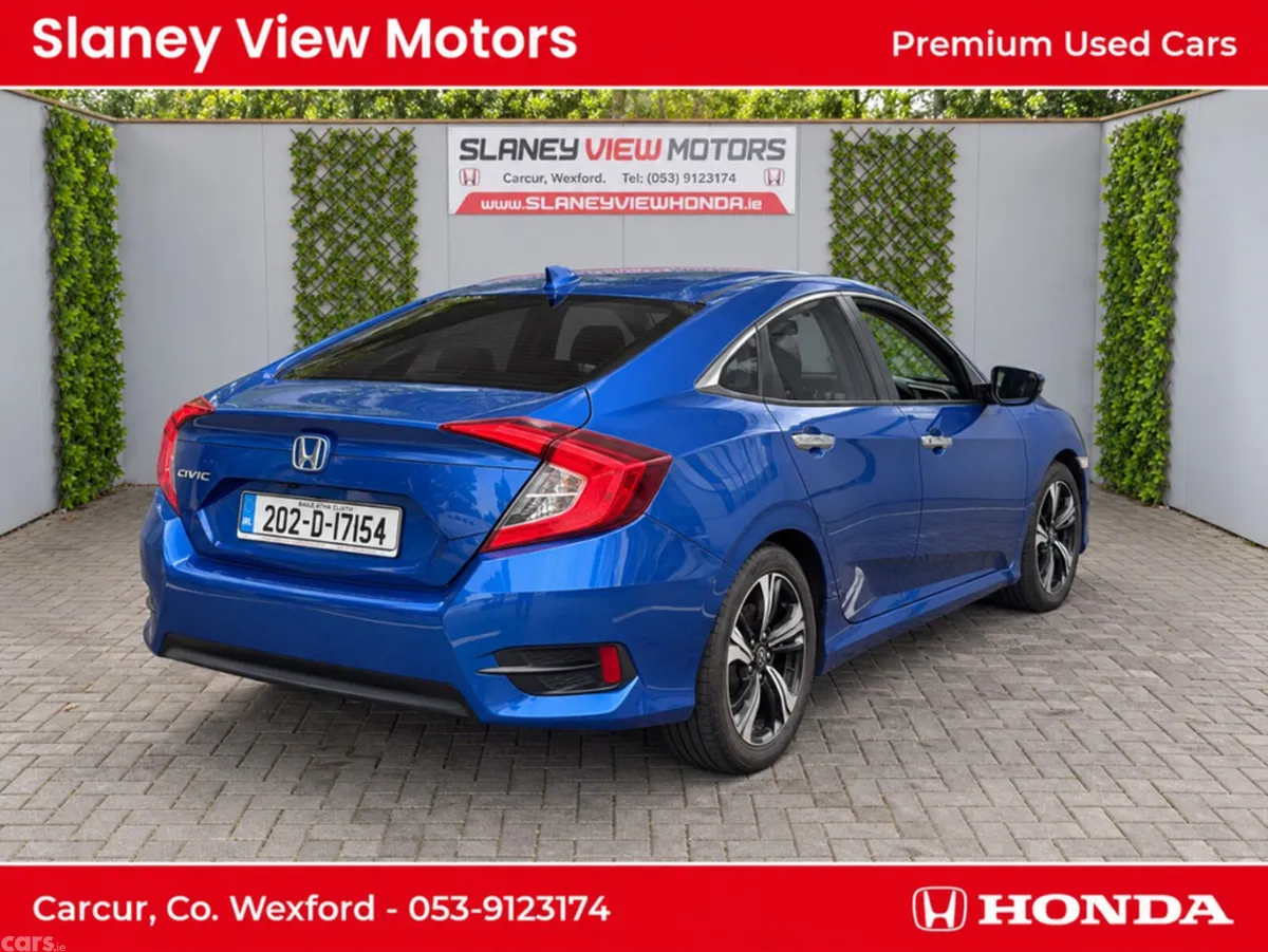Honda Civic Saloon, Petrol, 2020, Blue