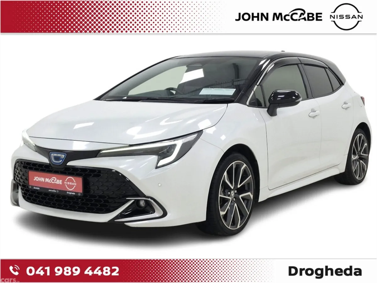 Toyota Corolla Hatchback, Petrol Hybrid, 2023, White