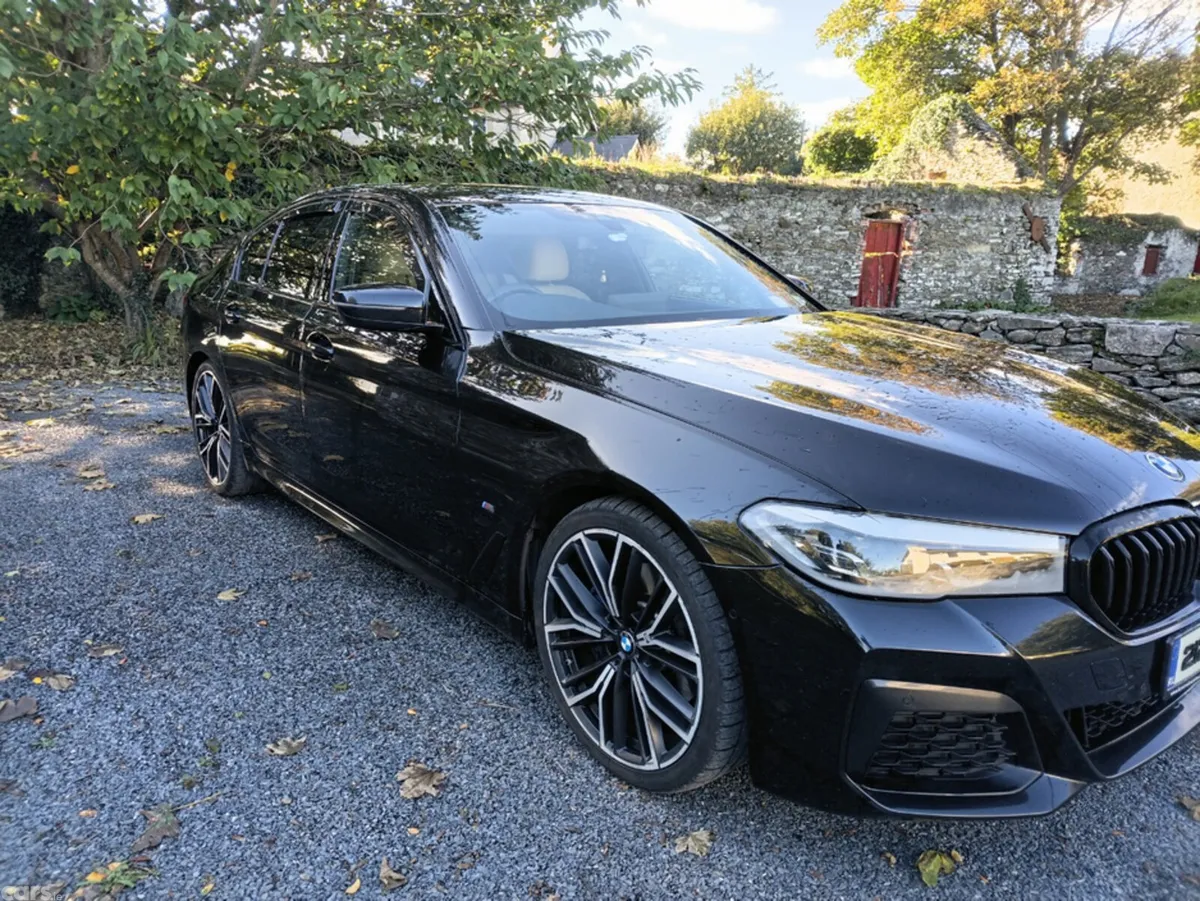 BMW 5-Series Saloon, Diesel, 2021, Black