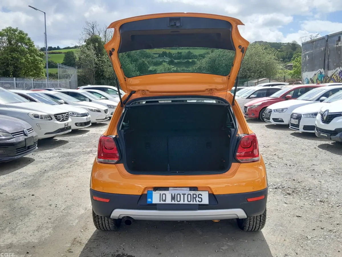 Volkswagen Polo Hatchback, Petrol, 2014, Orange