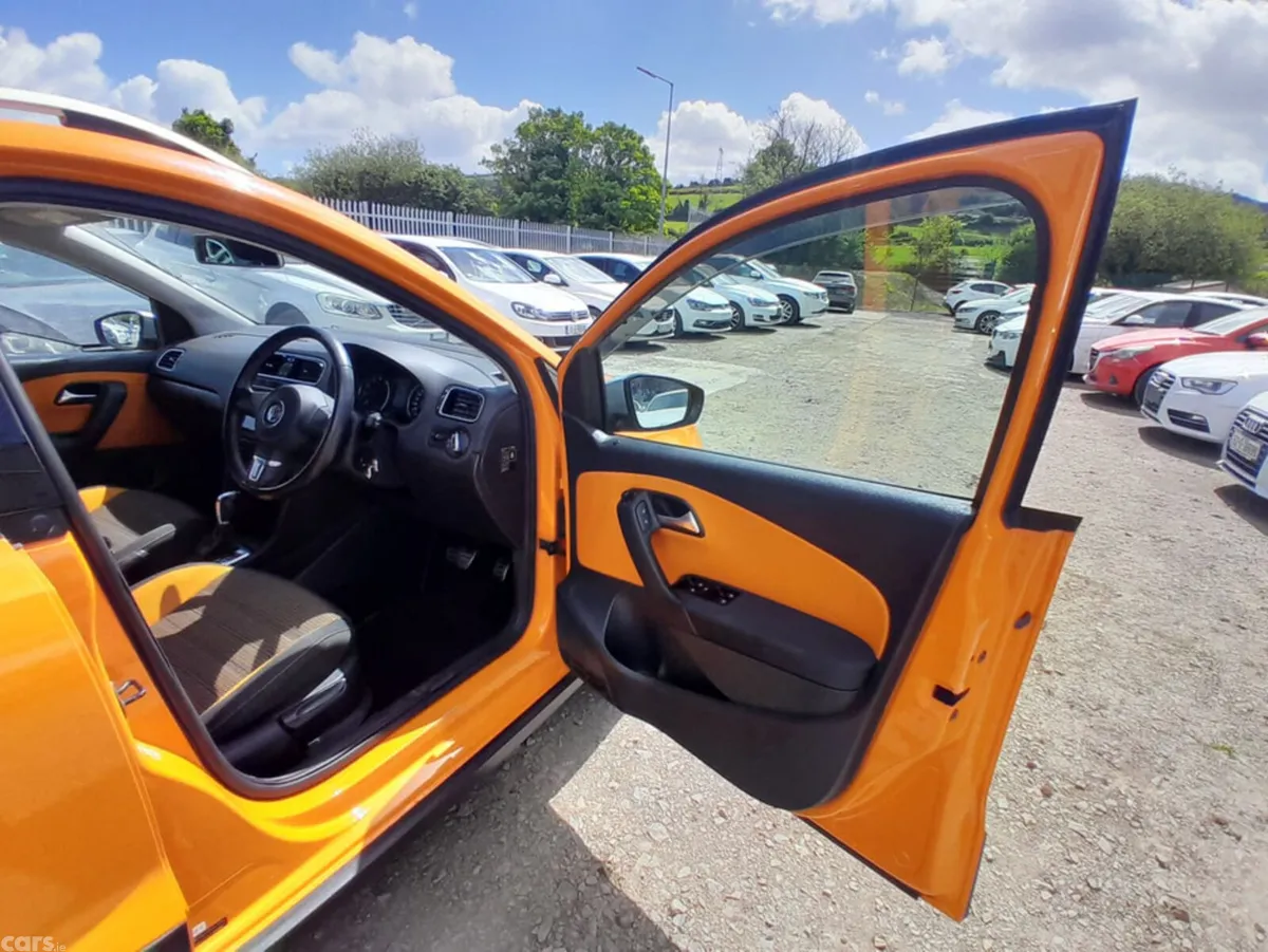 Volkswagen Polo Hatchback, Petrol, 2014, Orange