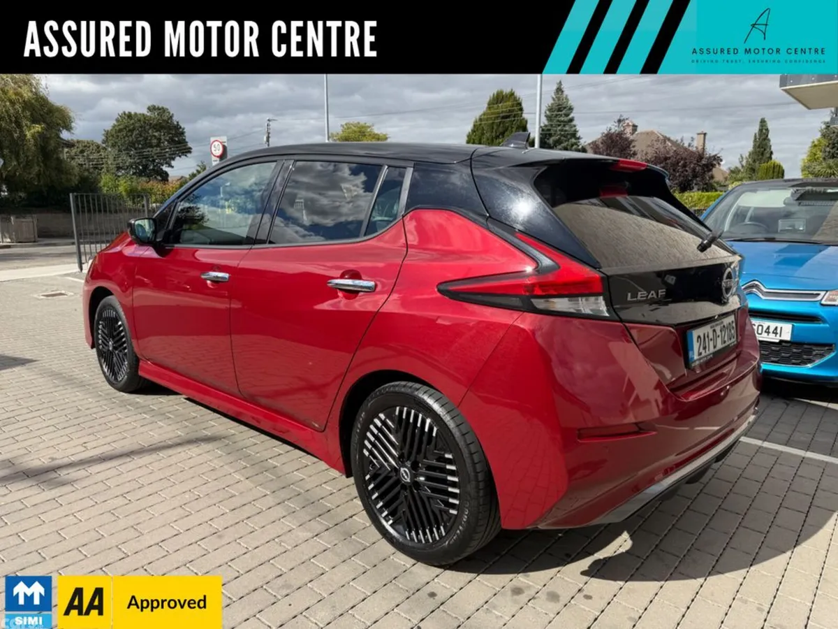 Nissan Leaf Hatchback, Electric, 2024, Red