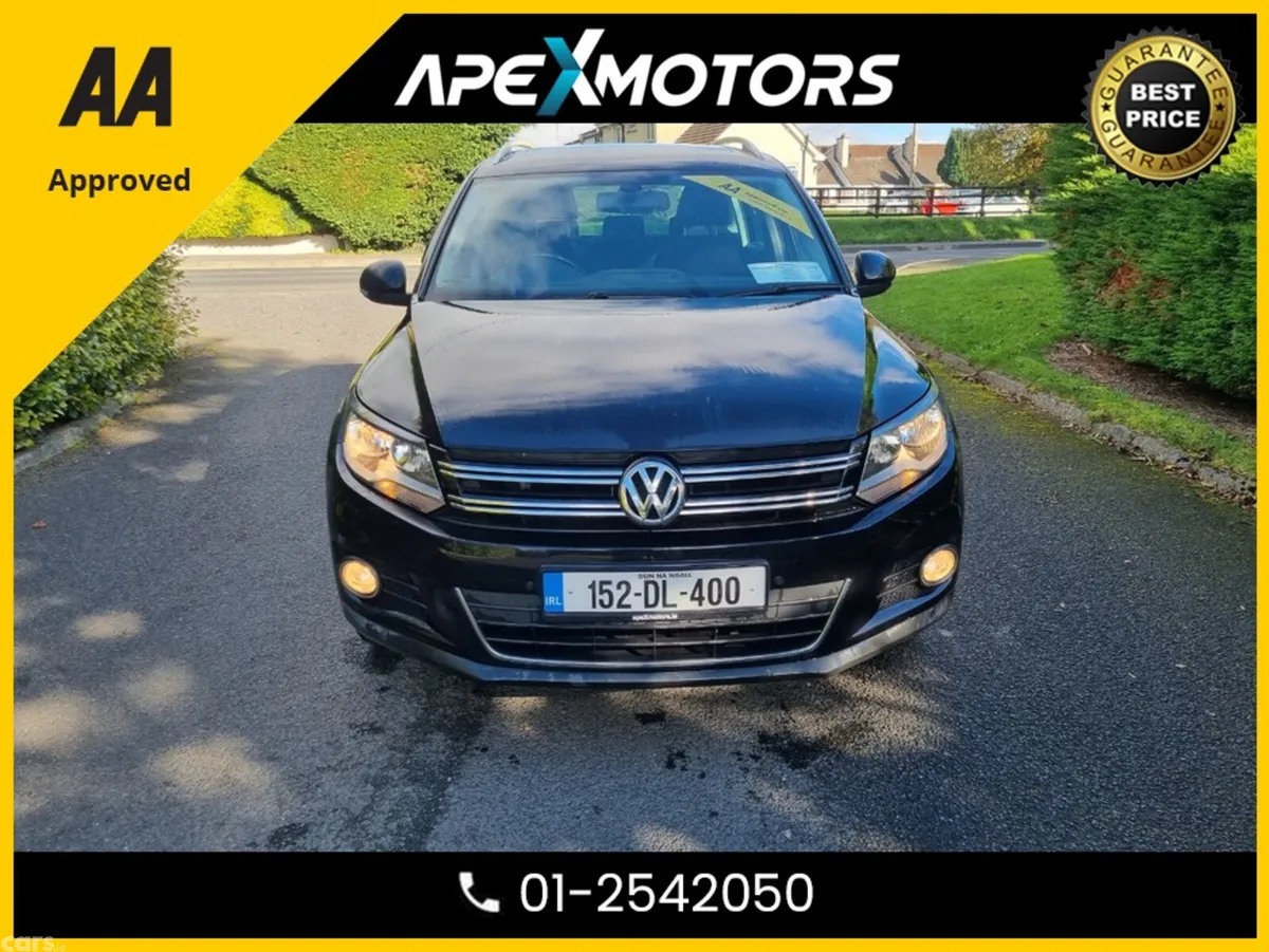 Volkswagen Tiguan SUV, Diesel, 2015, Black
