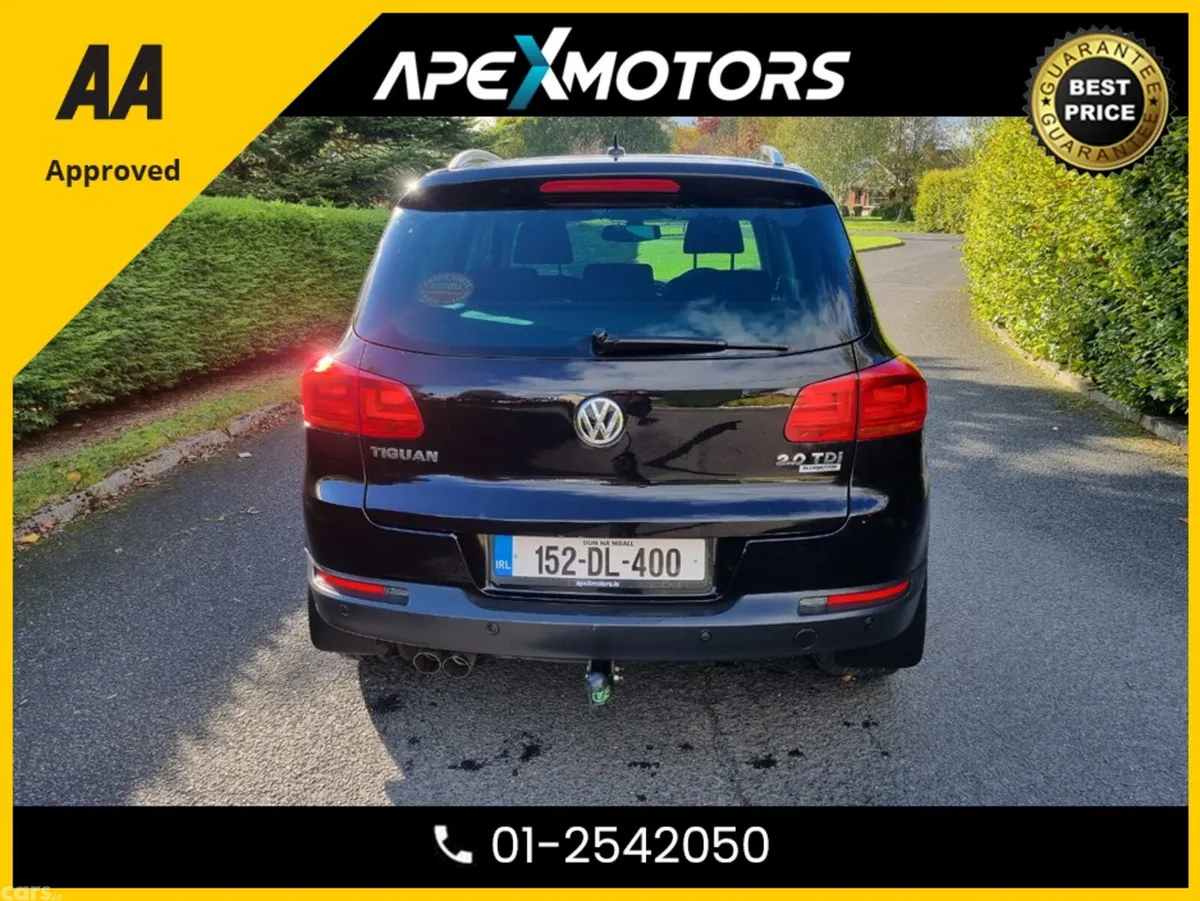 Volkswagen Tiguan SUV, Diesel, 2015, Black