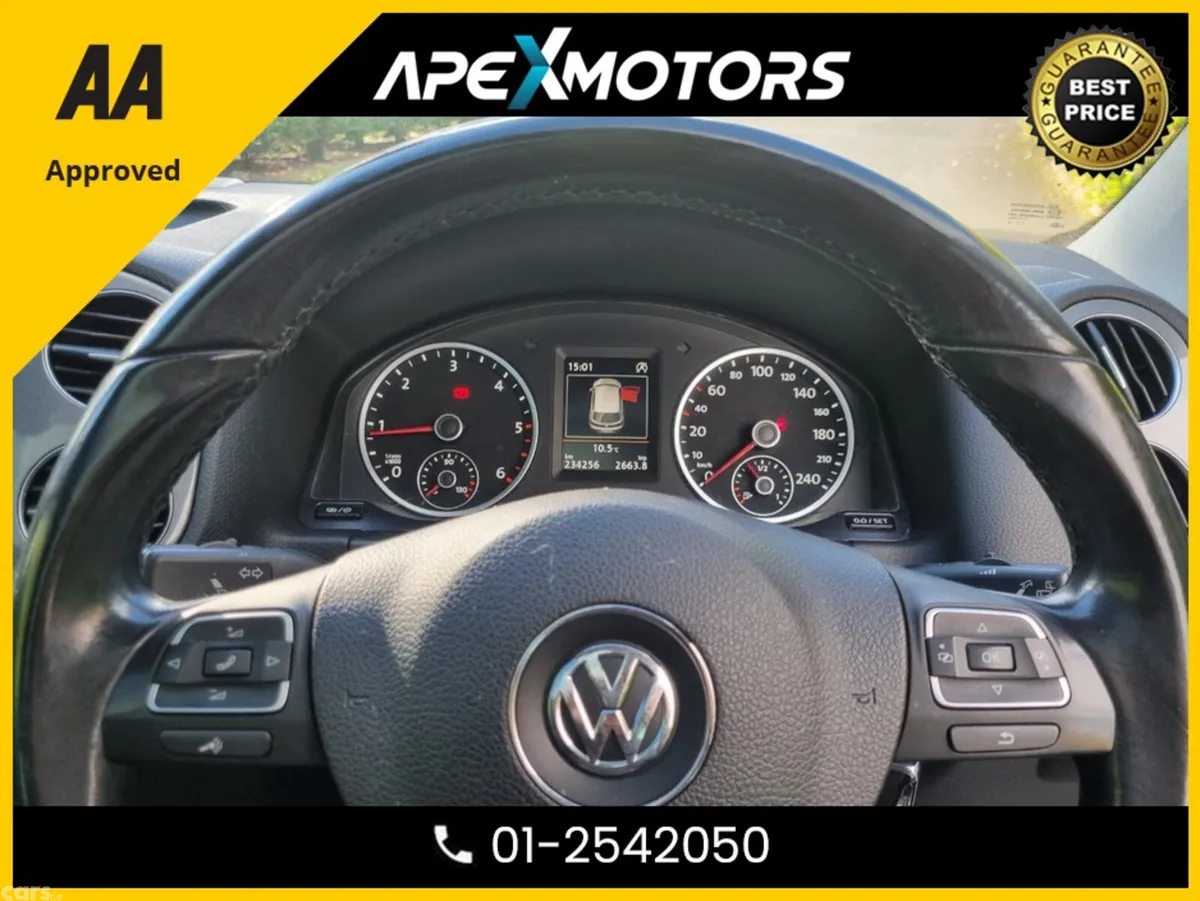 Volkswagen Tiguan SUV, Diesel, 2015, Black