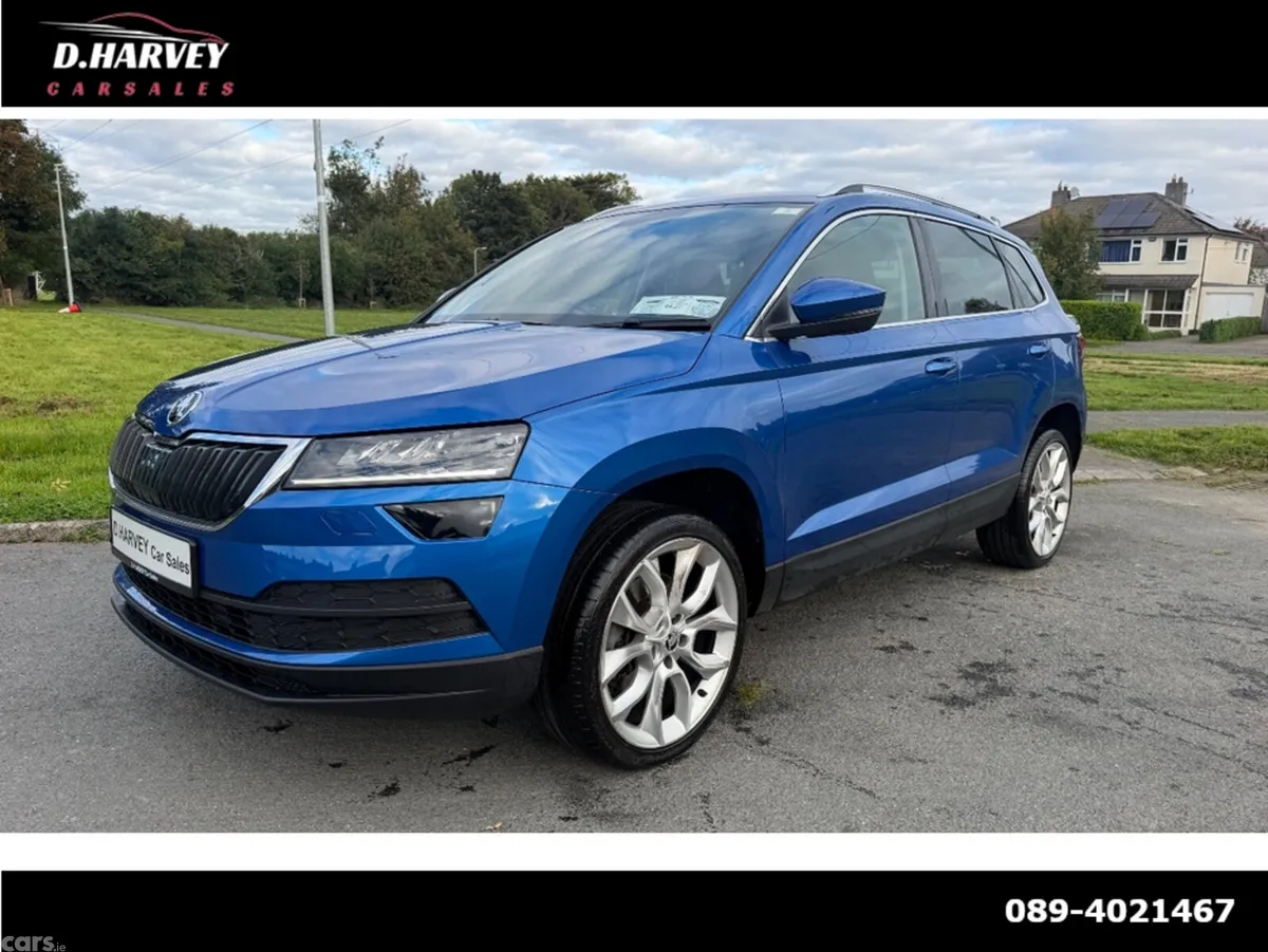 Skoda Karoq SUV, Petrol, 2022, Blue