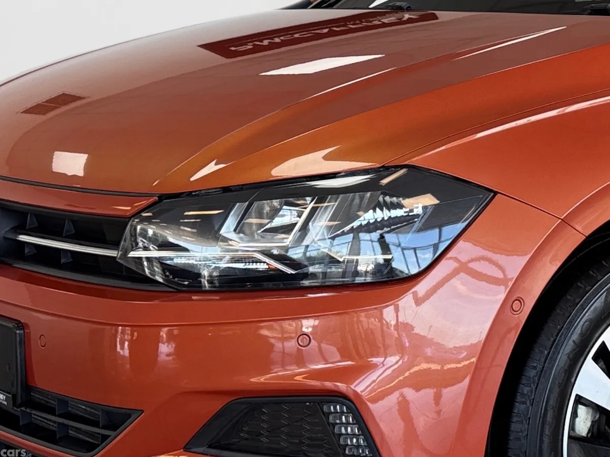 Volkswagen Polo Hatchback, Petrol, 2018, Orange