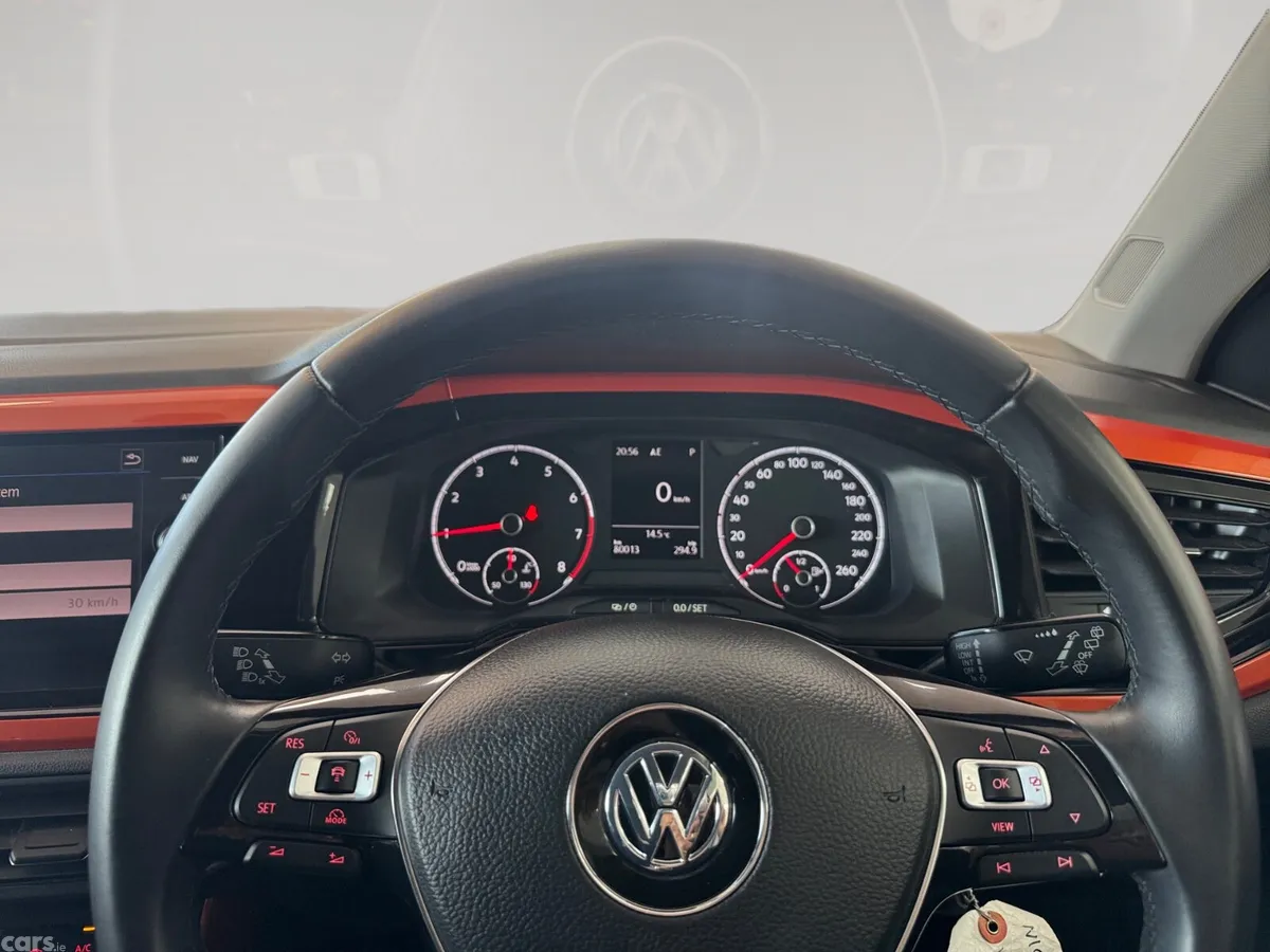 Volkswagen Polo Hatchback, Petrol, 2018, Orange