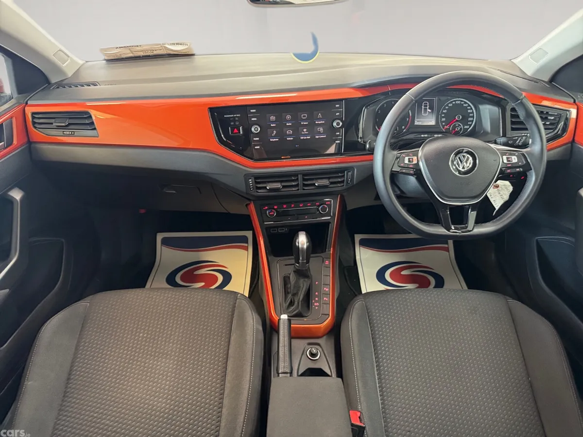 Volkswagen Polo Hatchback, Petrol, 2018, Orange