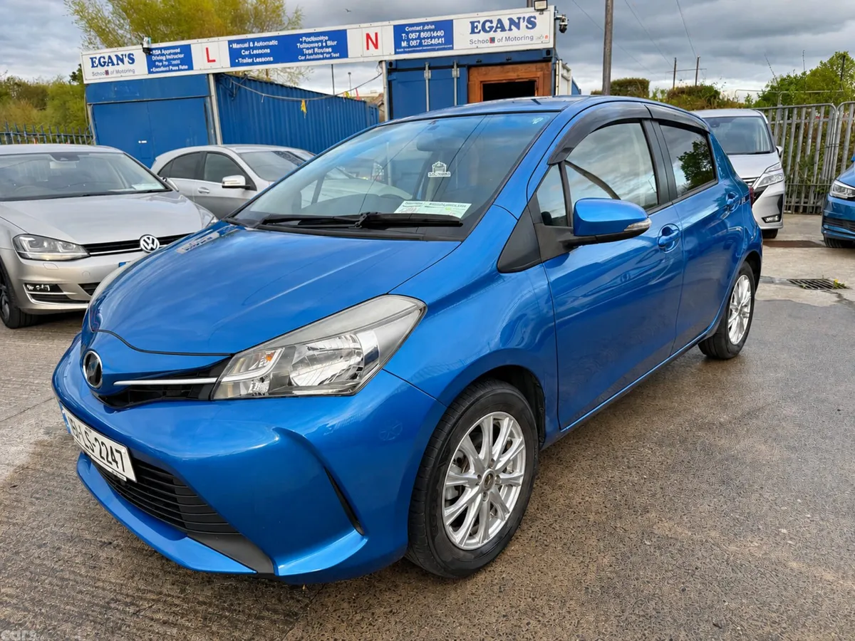 Toyota Vitz Hatchback, Petrol, 2015, Blue