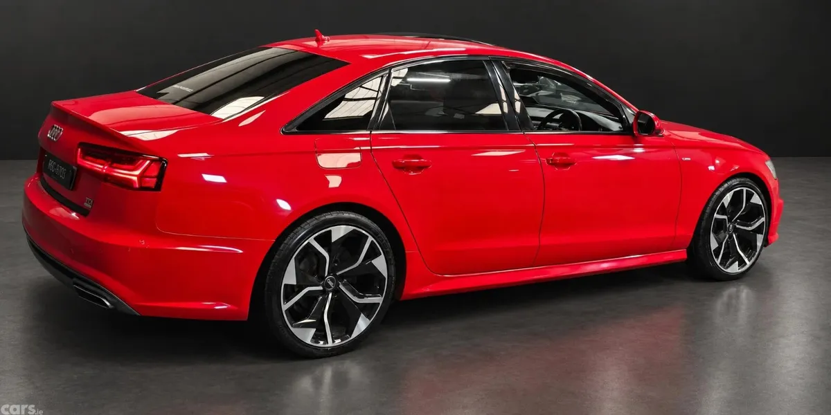 Audi A6 Saloon, Diesel, 2017, Red