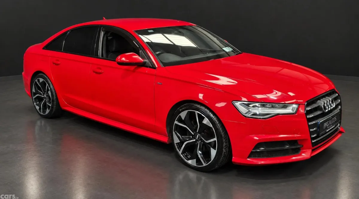Audi A6 Saloon, Diesel, 2017, Red
