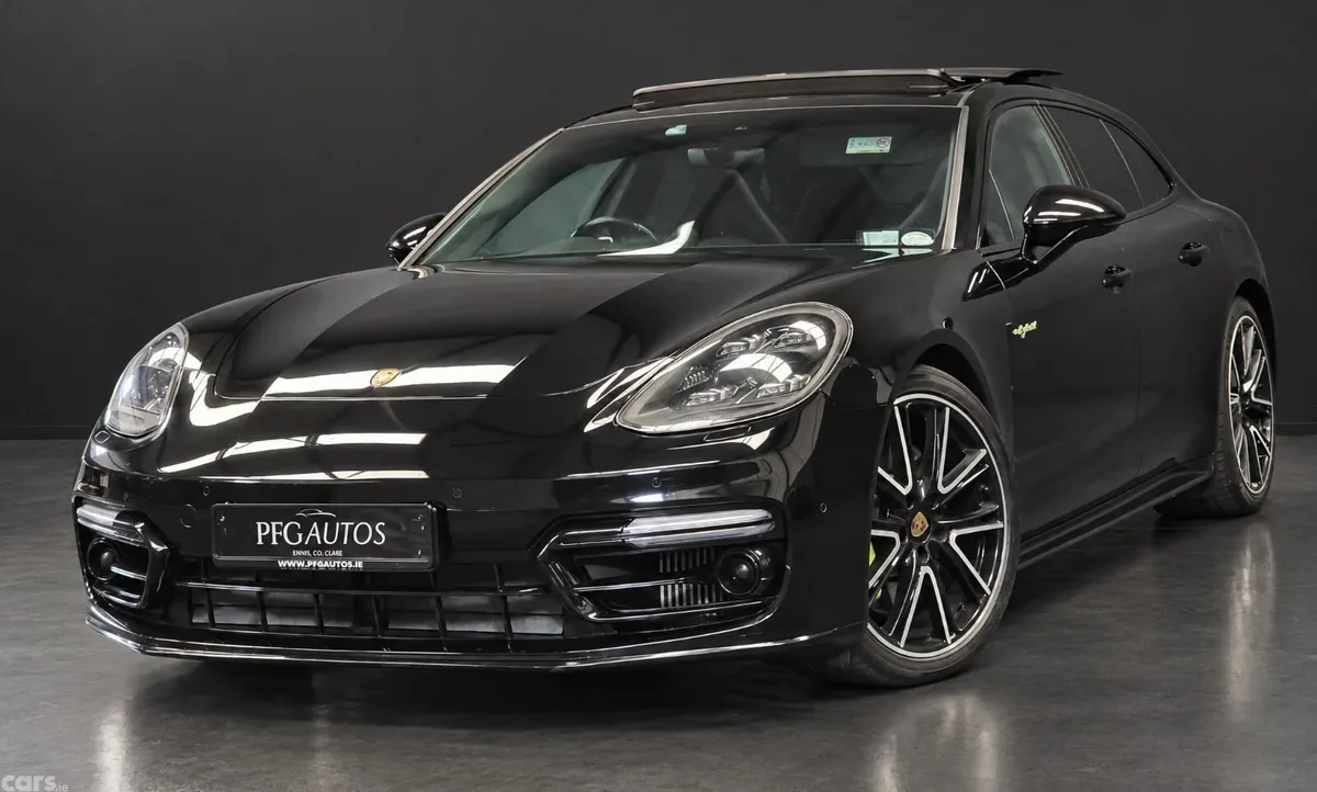 Porsche Panamera Estate, Petrol Plug-in Hybrid, 2018, Black