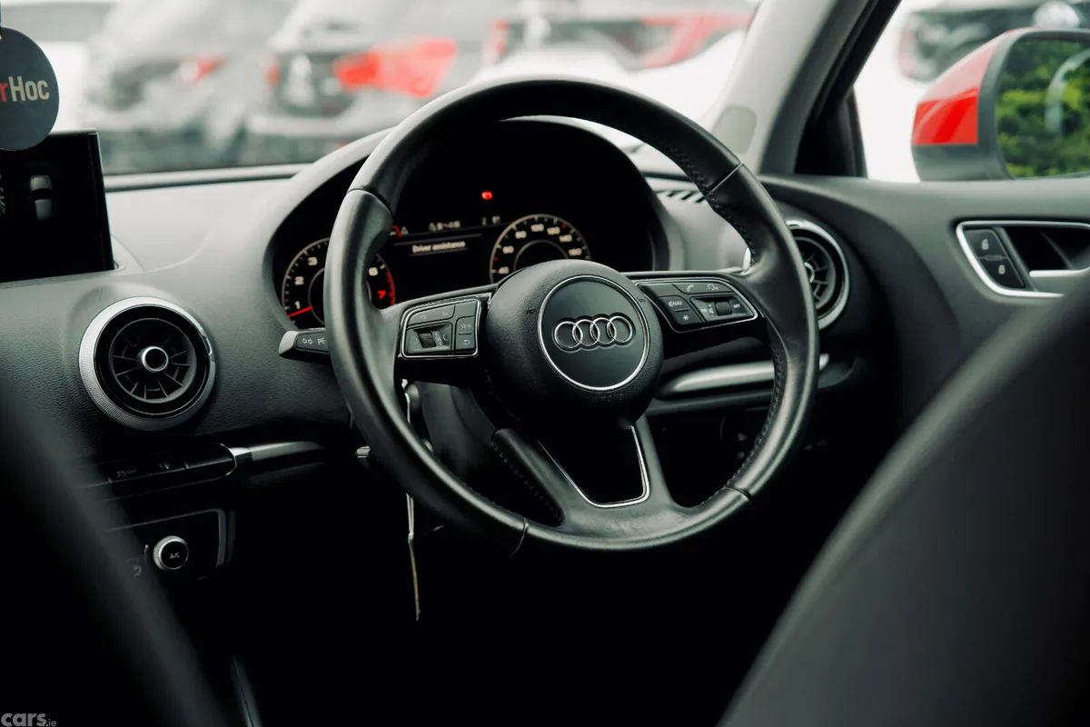 Audi A3 Saloon, Petrol, 2017, Red
