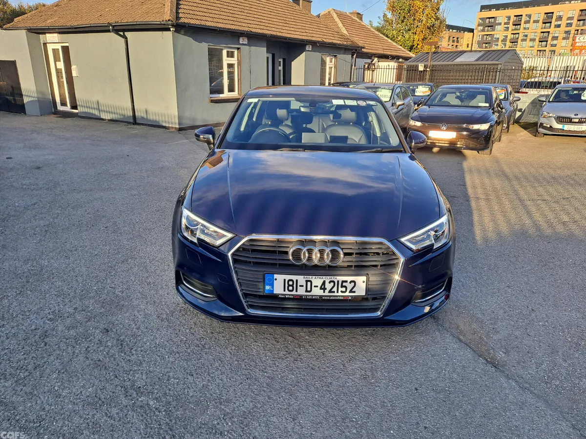 Audi A3 Saloon, Petrol, 2018, Blue