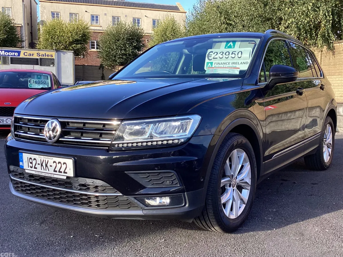 Volkswagen Tiguan SUV, Diesel, 2019, Black