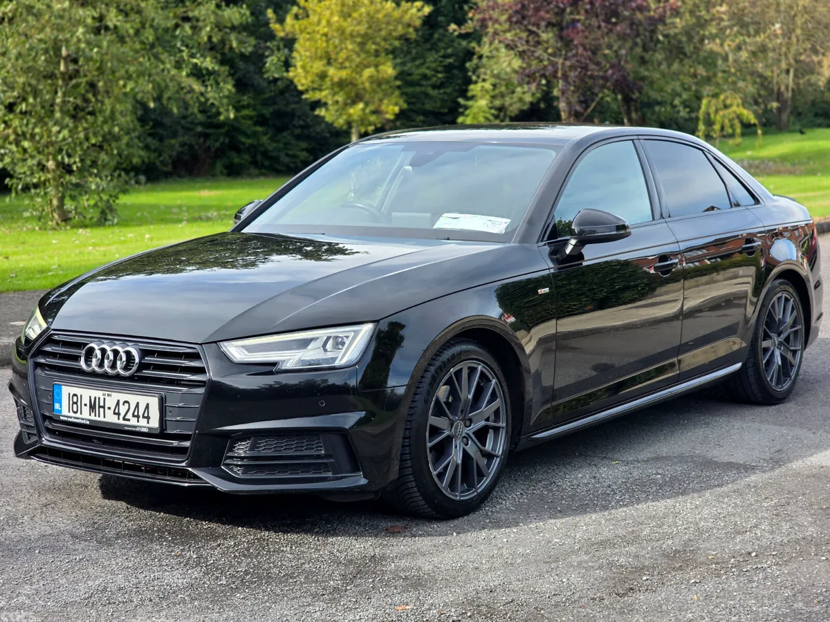 Audi A4 Saloon, Petrol, 2018, Black