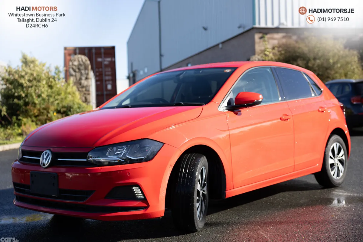 Volkswagen Polo Hatchback, Petrol, 2018, Red