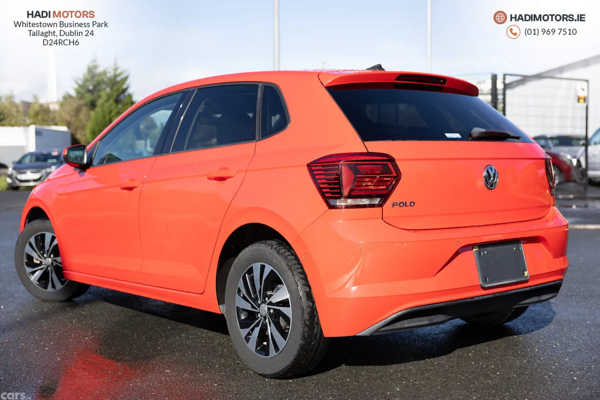 Volkswagen Polo Hatchback, Petrol, 2018, Red
