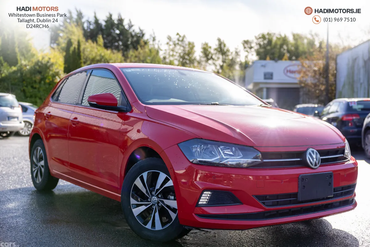 Volkswagen Polo Hatchback, Petrol, 2018, Red