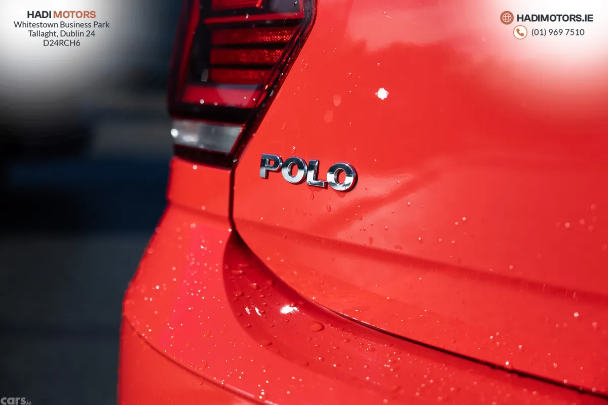 Volkswagen Polo Hatchback, Petrol, 2018, Red