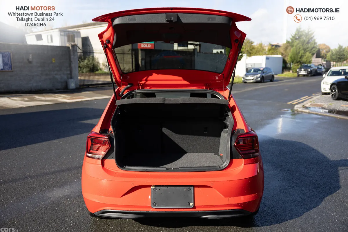 Volkswagen Polo Hatchback, Petrol, 2018, Red