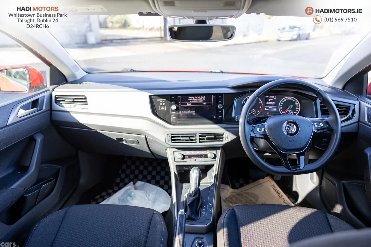 Volkswagen Polo Hatchback, Petrol, 2018, Red