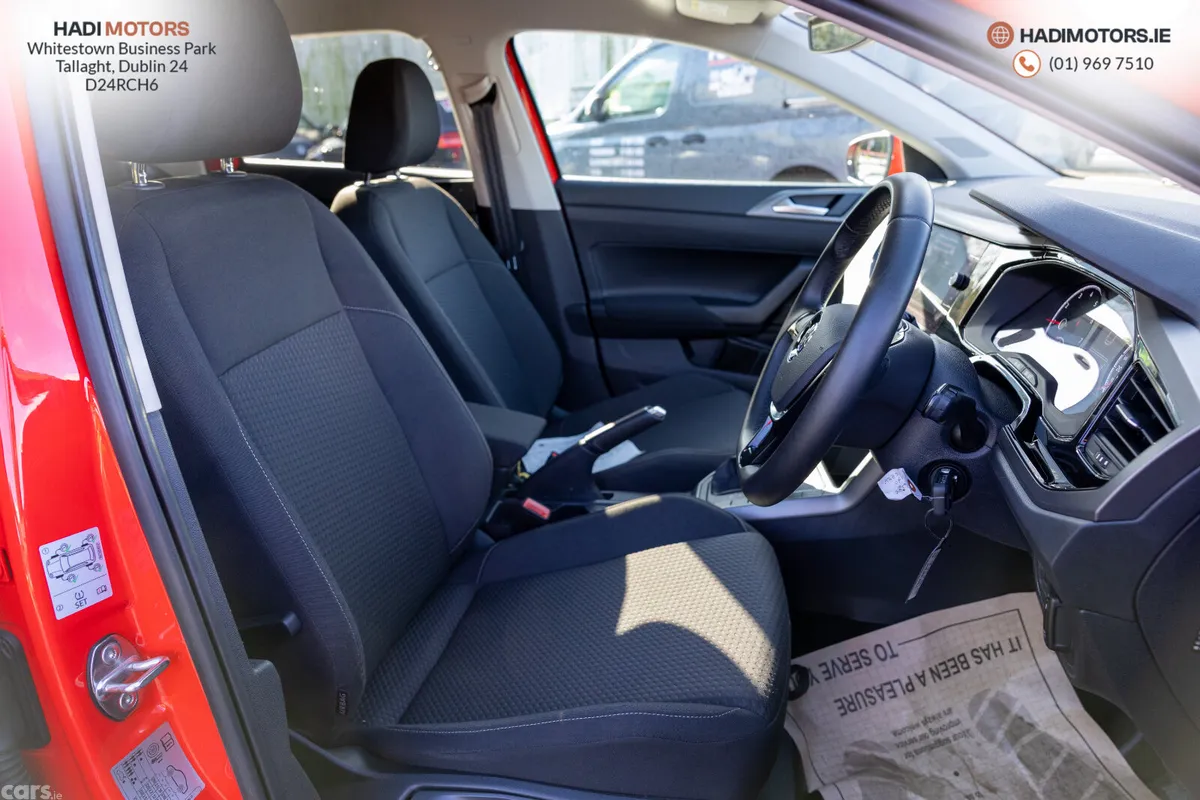 Volkswagen Polo Hatchback, Petrol, 2018, Red