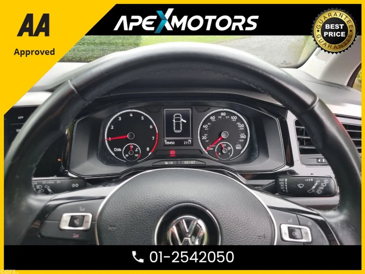 Volkswagen Polo Hatchback, Petrol, 2019, Red