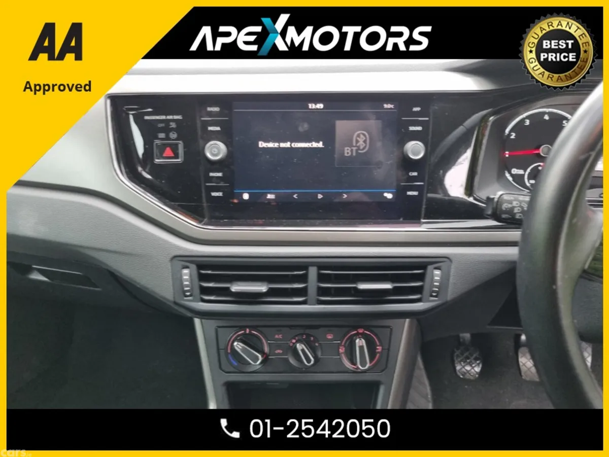 Volkswagen Polo Hatchback, Petrol, 2019, Red