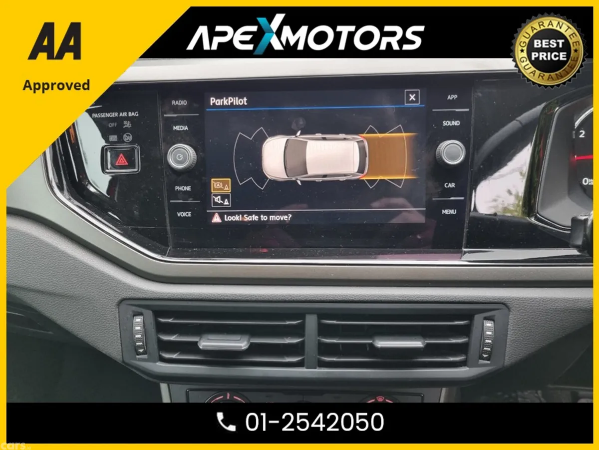 Volkswagen Polo Hatchback, Petrol, 2019, Red
