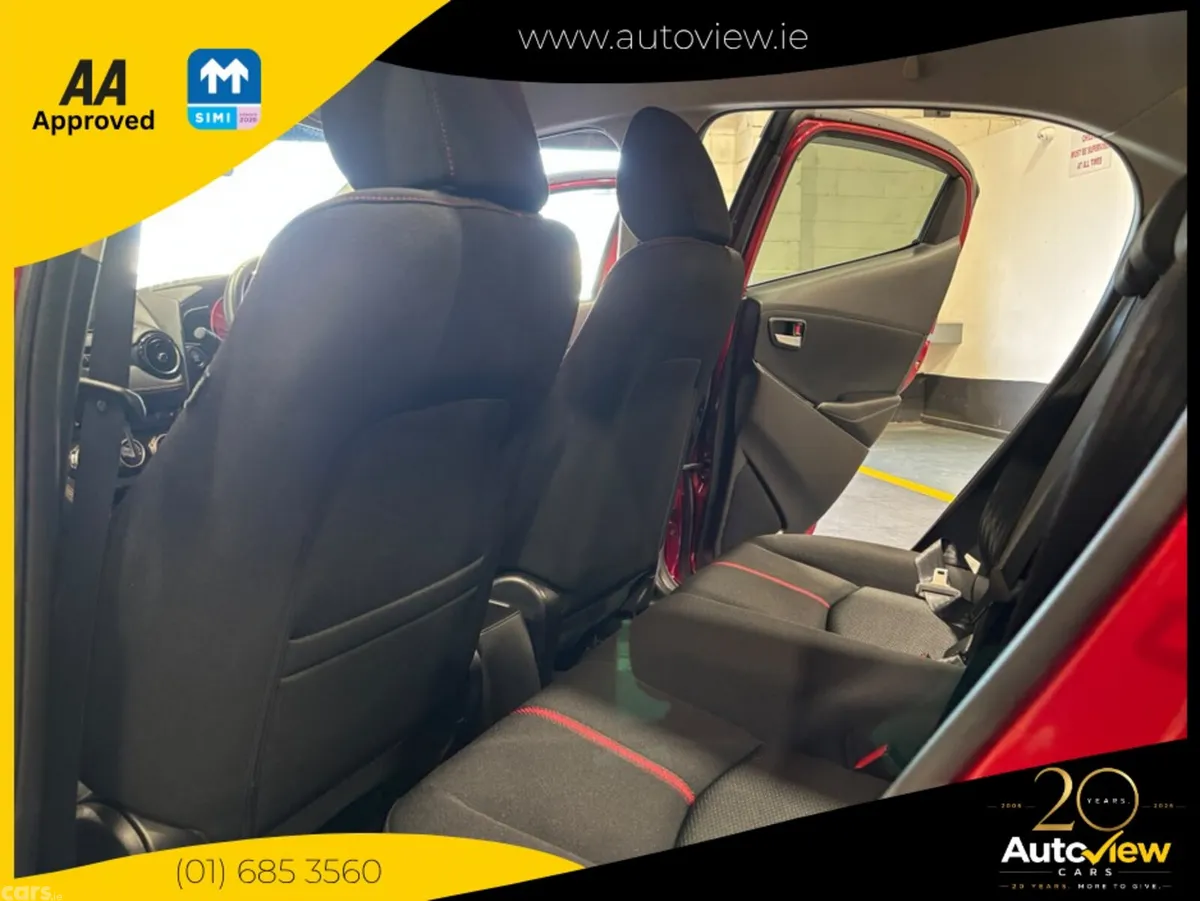 Mazda Demio Hatchback, Diesel, 2016, Red