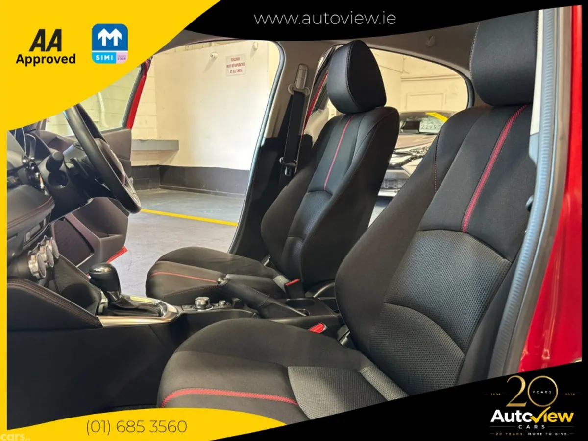 Mazda Demio Hatchback, Diesel, 2016, Red