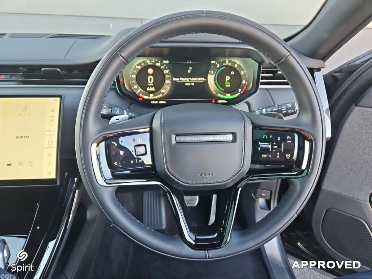 Land Rover Range Rover Sport SUV, Petrol Plug-in Hybrid, 2024, Black