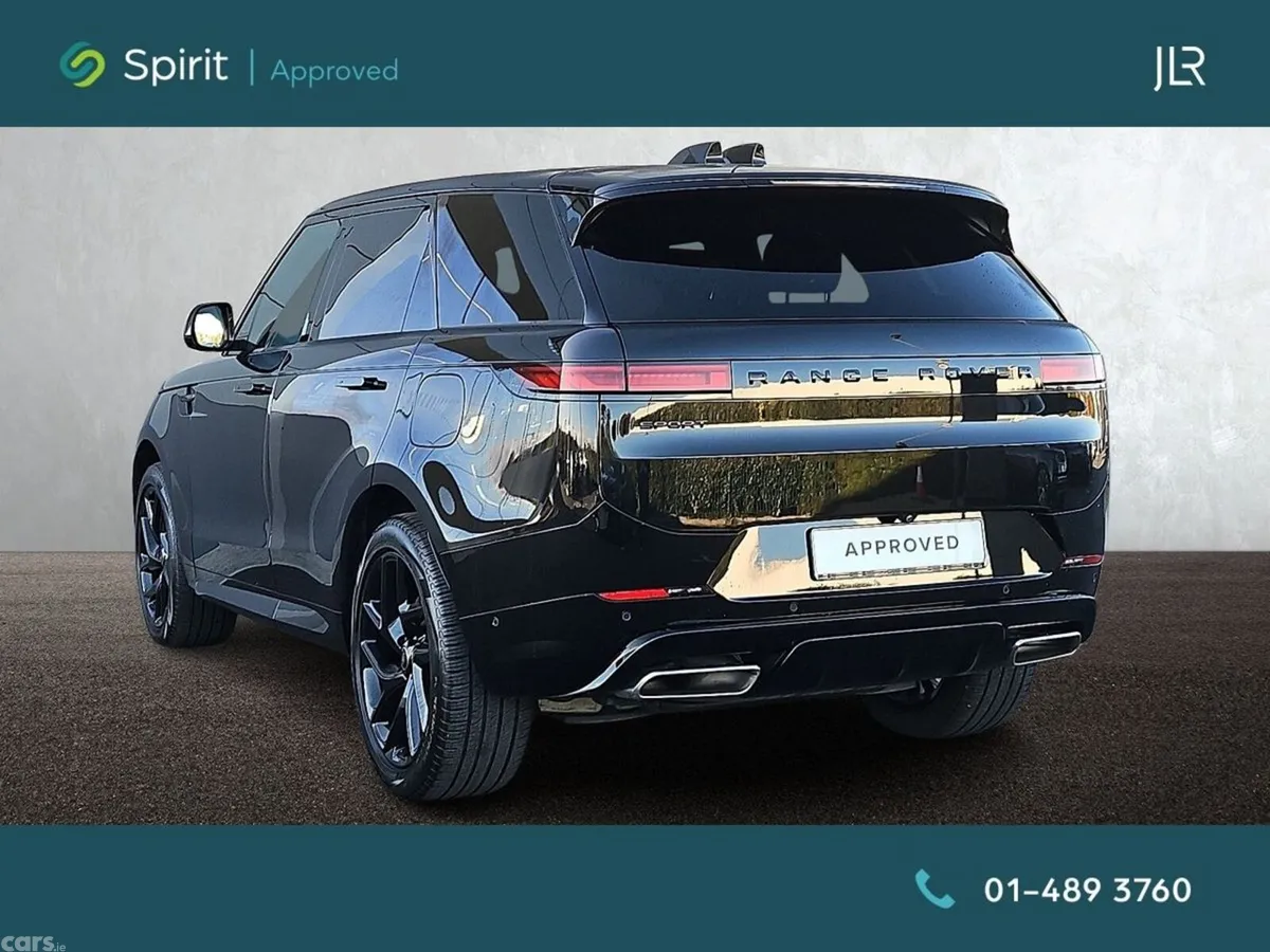 Land Rover Range Rover Sport SUV, Petrol Plug-in Hybrid, 2024, Black