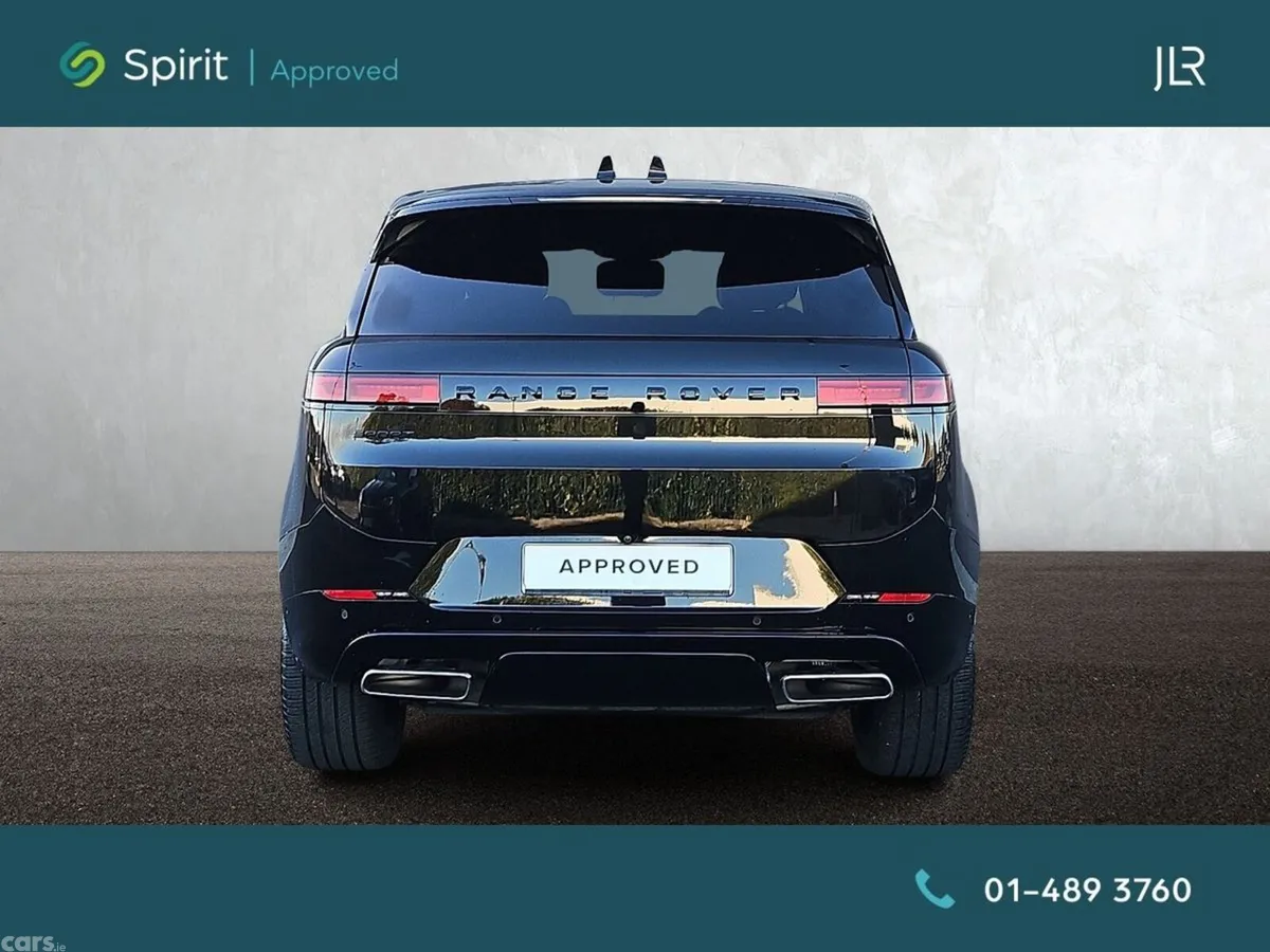 Land Rover Range Rover Sport SUV, Petrol Plug-in Hybrid, 2024, Black