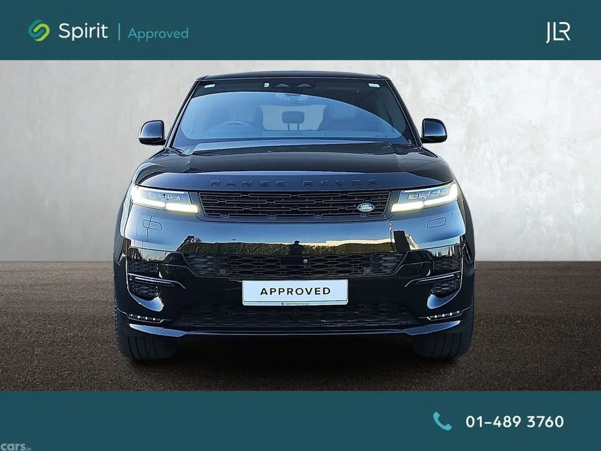Land Rover Range Rover Sport SUV, Petrol Plug-in Hybrid, 2024, Black