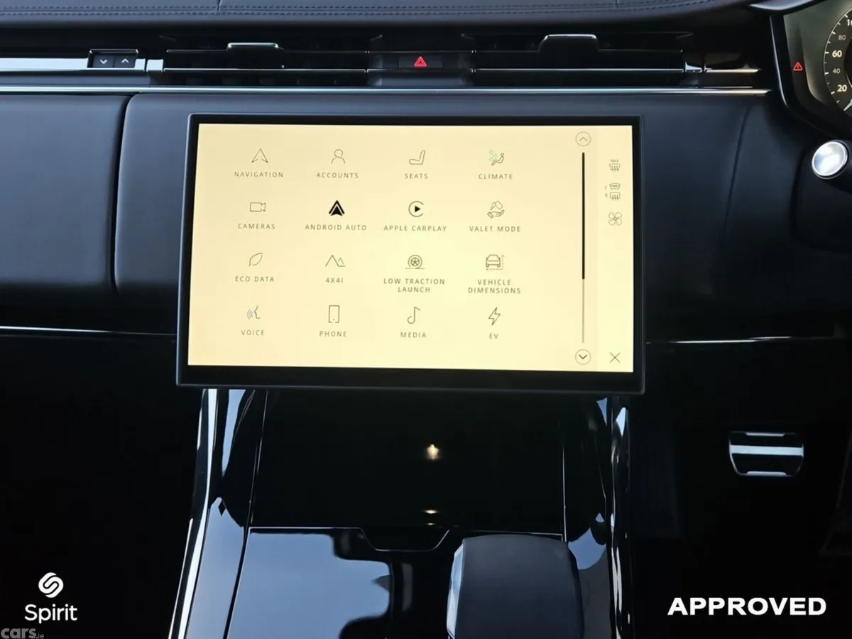 Land Rover Range Rover Sport SUV, Petrol Plug-in Hybrid, 2024, Black