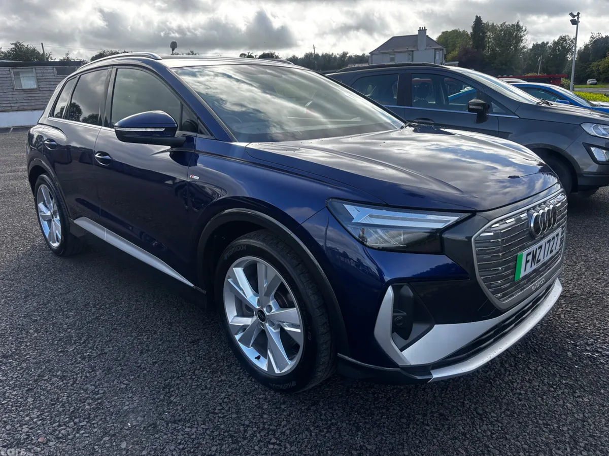 Audi Q4 e-tron SUV, Electric, 2024, Blue