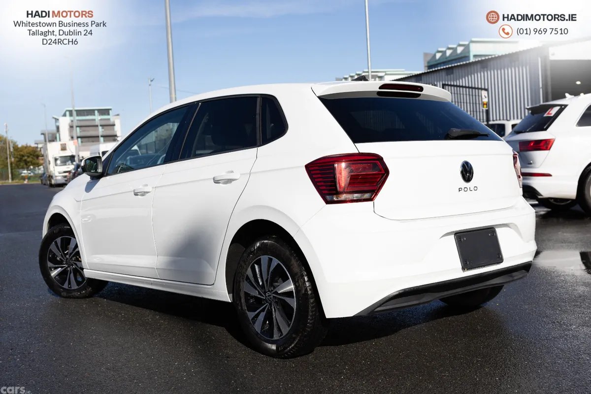 Volkswagen Polo Hatchback, Petrol, 2021, White