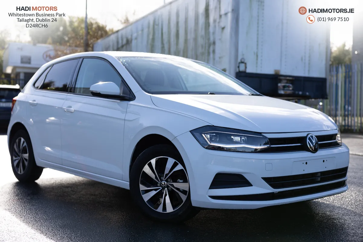 Volkswagen Polo Hatchback, Petrol, 2021, White